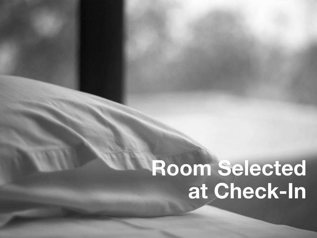 Cameră aleasă la check-in