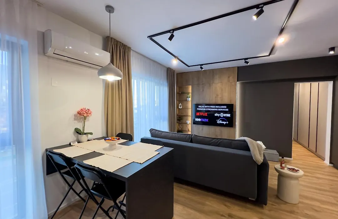 Luminosa - Smart Luxury Apartment In Aviatiei - Free Parking - Ev Station-1