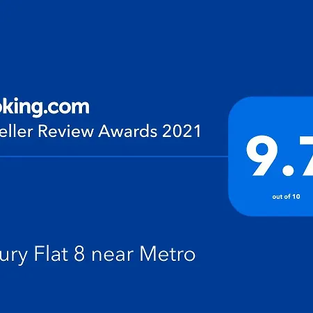 Luxury Flat 8 Near Metro-3