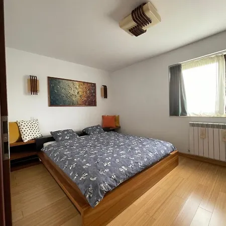 Sunny Two Room Apartment, Baneasa, Petrom City, Free Wi-Fi And Underground Parking-2