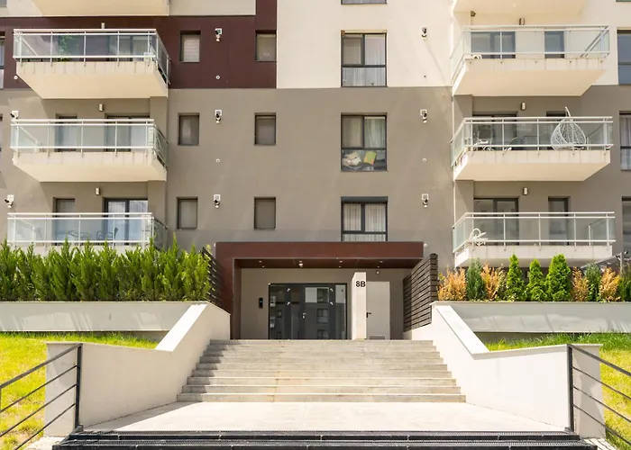 Blue Spot - Chic Pipera Getaway With Balcony Apartment Bucureşti, România