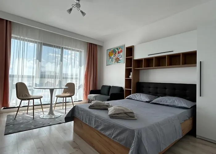 Elegant Studio With City Views - Prime Location - 02 Bucureşti, România