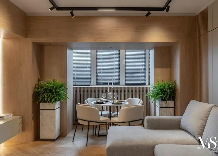 Designer'S Delight: Modern 1Br Near City Center