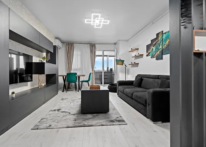 Minimalist Green & Grey Flat