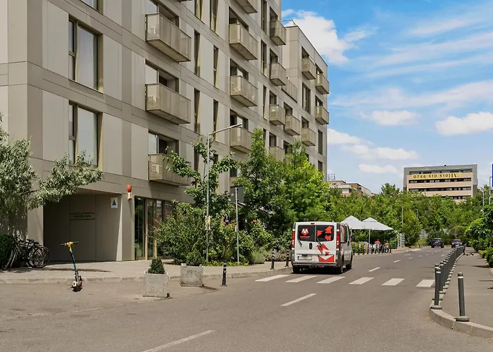 Mido Green Apartment With Private Parking & Self-Check-In Bucureşti, România