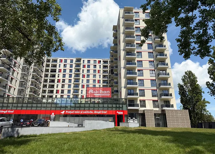 Blue Dream Apartment Plaza Mall & Afi Cotroceni And Free Private Parking