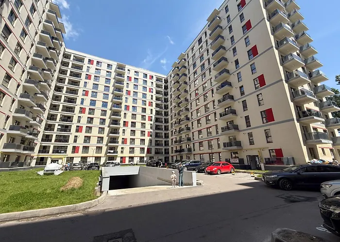 Blue Dream Apartment Plaza Mall & Afi Cotroceni And Free Private Parking