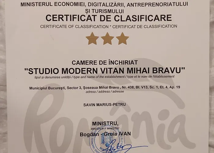 Studio modern Vitan-Mihai Bravu