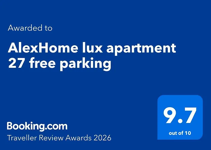 Alexhome Lux Apartment 27 Free Parking