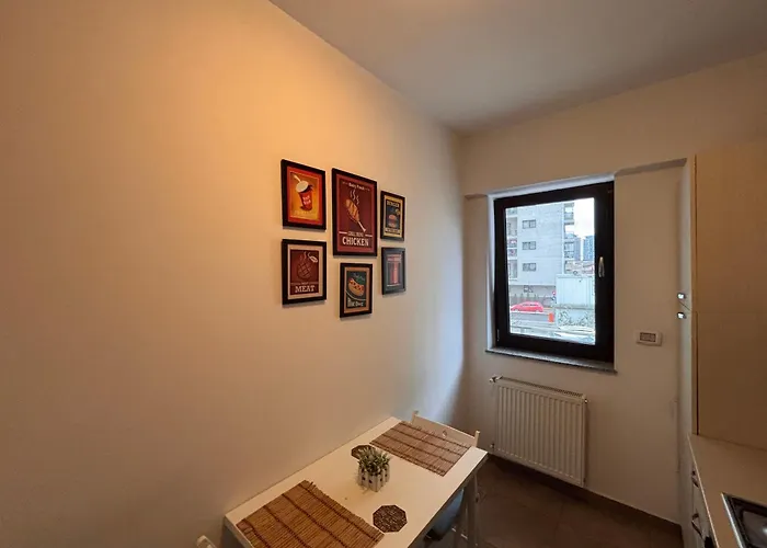 Bellagio - Cozy Apartment With Free Parking & Gym Bucureşti, România